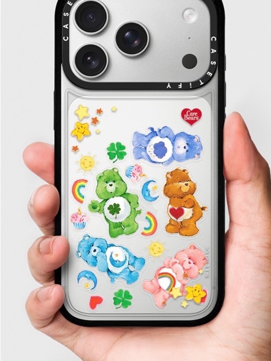 CASETiFY Care Bearsケース iPhone17 CASETiFY Iphone 17 Pro Care Bears Clear Case